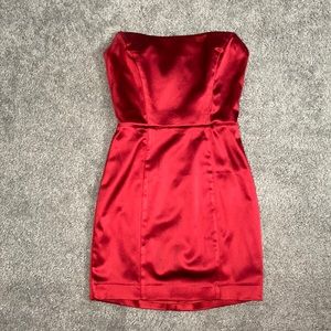 Red Mini Dress | Size 6 | Fits Small | Worn Once